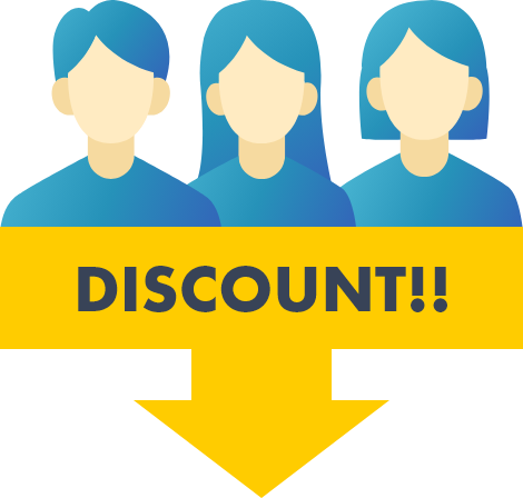 会員の同伴で家族・友人も割引