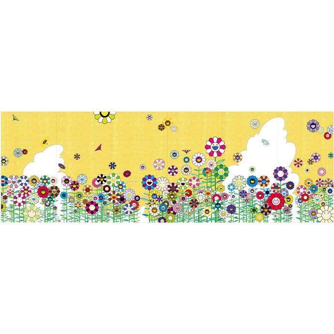 村上隆《かわいい夏休み（黄金の王国の夏休み）》（参考作品）