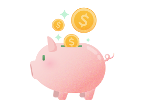 メリット2 100円から始められる